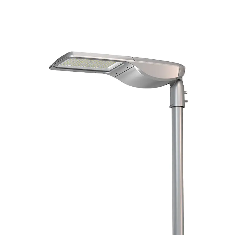 LED-gatelykt uten verktøy i pressstøpt aluminium